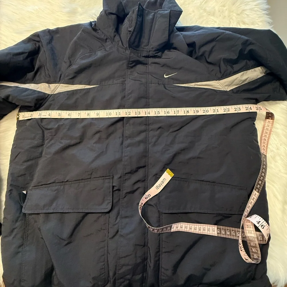 Nike| Men's Large Black and Gray Performance Winter Jacket